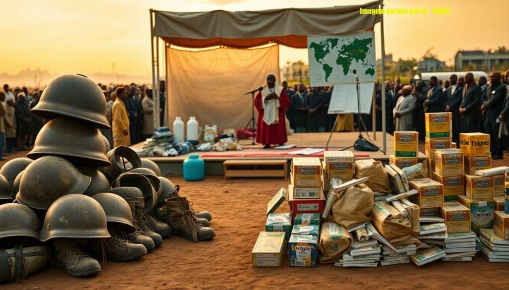 Papa critica gastos militares após atrito com Trump