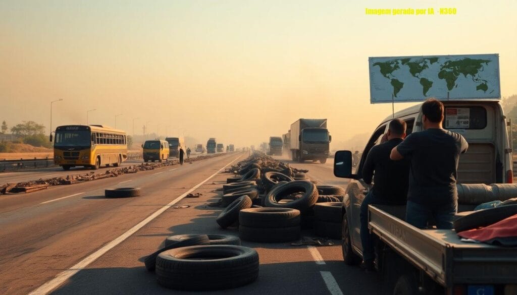 Bolívia: 23 bloqueios em rodovias ampliam pressão política