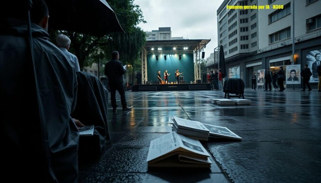 Chuva pode atingir São Paulo na Virada Cultural