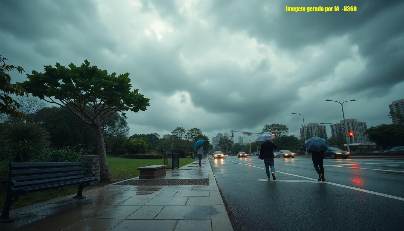 SP tem tarde mais fria do ano e previsão de chuva