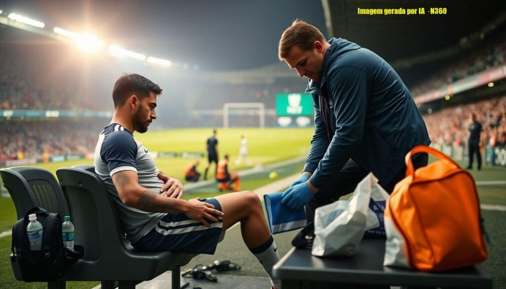 Messi sai com desconforto na coxa antes da Copa