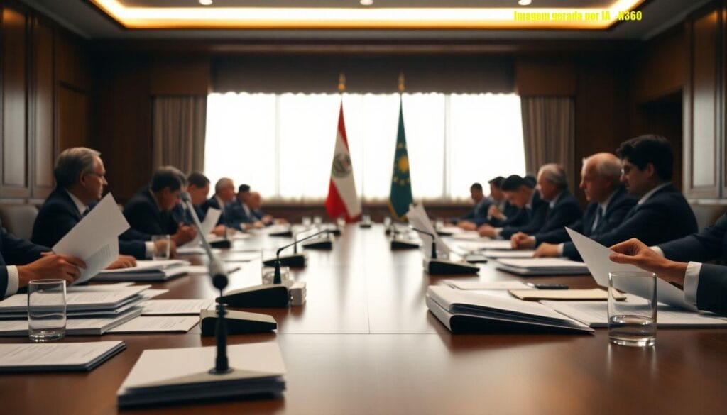 STF, AGU e MJ discutem resposta à notificação dos EUA