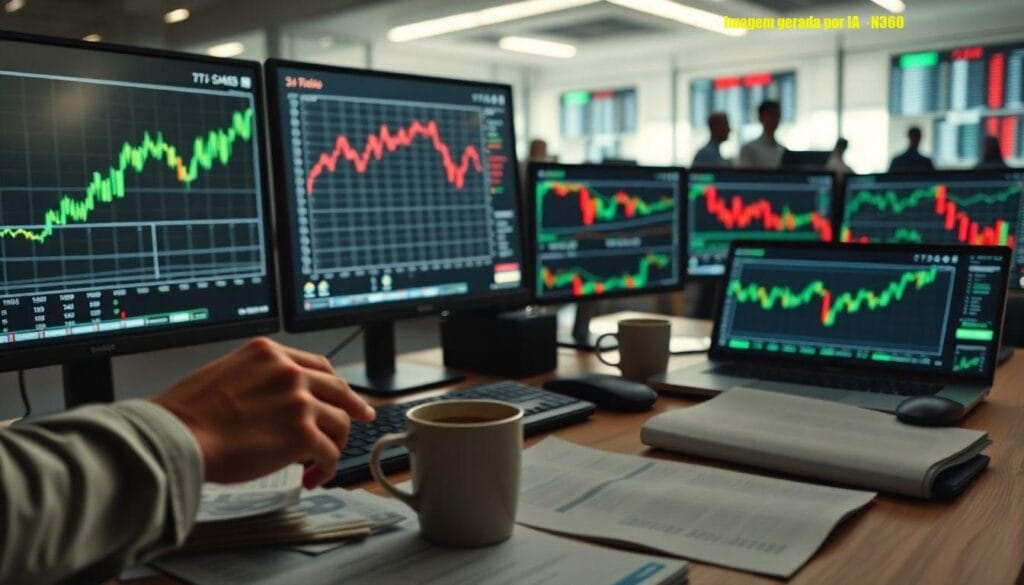 8 ações caem mais de 15% e 5 sobem mais de 10% no Ibovespa