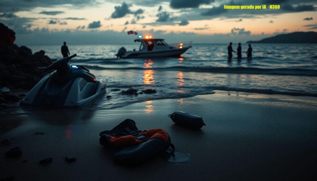 Mulher relata 42 horas à deriva em Ilhabela