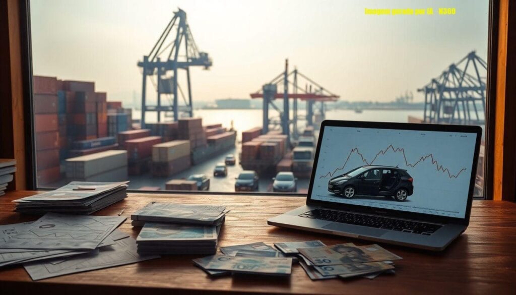 Exportações chinesas de carros elétricos aceleram globalmente