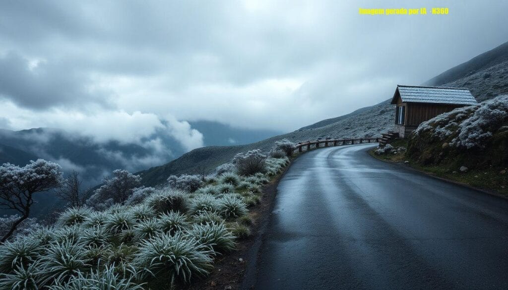 Previsão indica chance de neve no Brasil