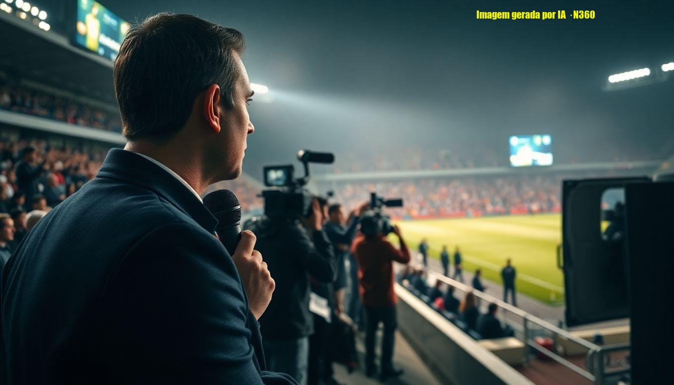 Repórter da ESPN se emociona relembrando confusão em Medellín