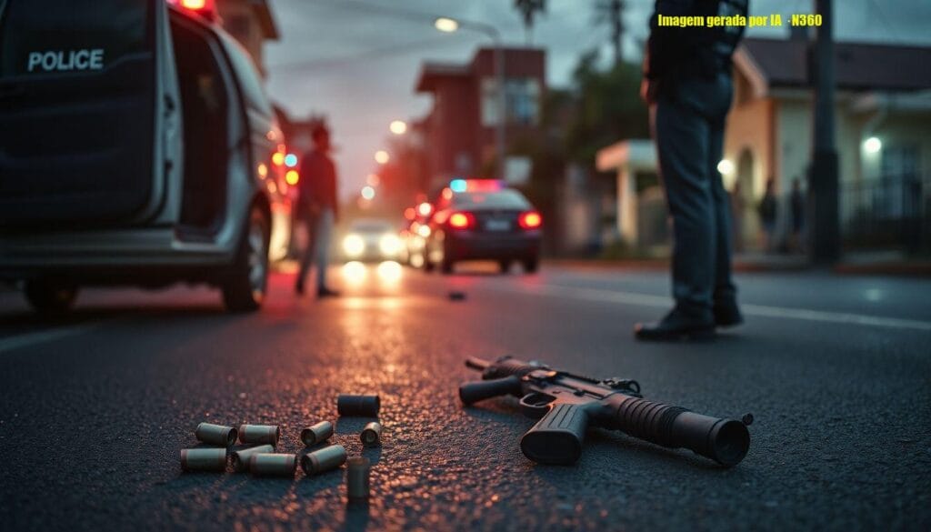 Confronto em Tanguá: fuzil dispara durante luta com policial