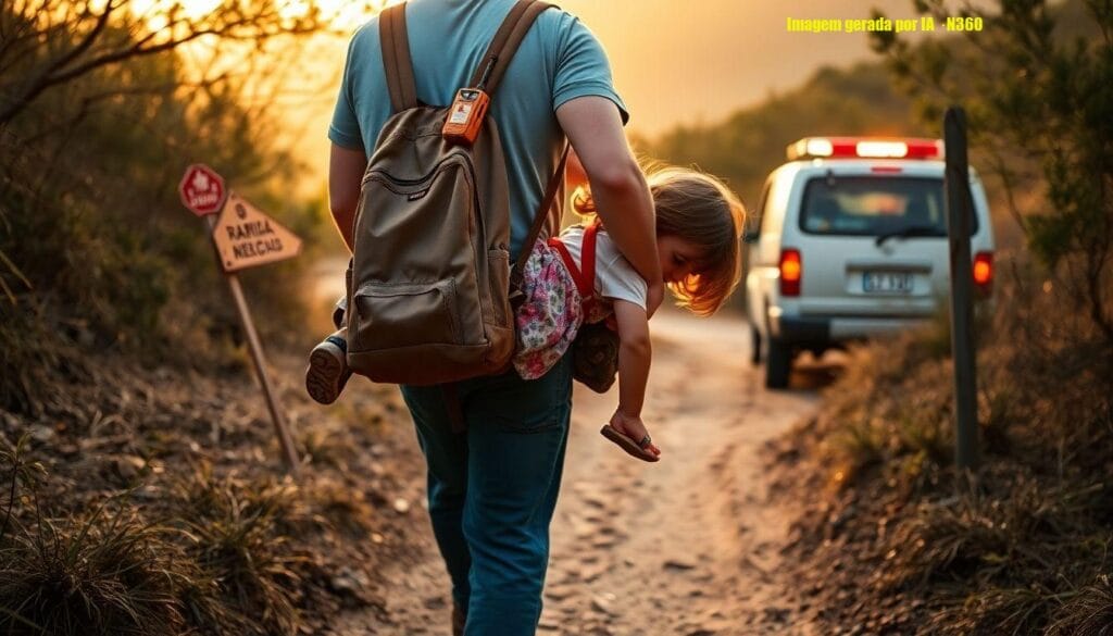 Pai enfrenta onça; funcionário salva menina na Chapada