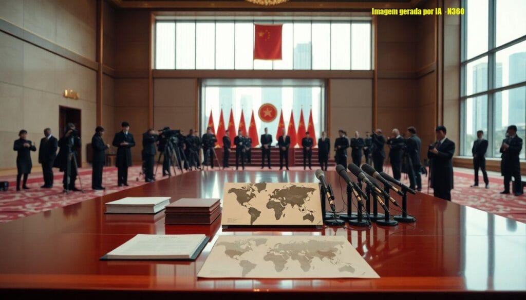 Trump na China: sinais e lugares simbólicos