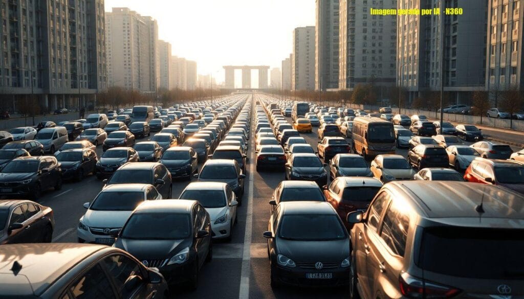 Como a revolução automotiva chinesa mudou Pyongyang
