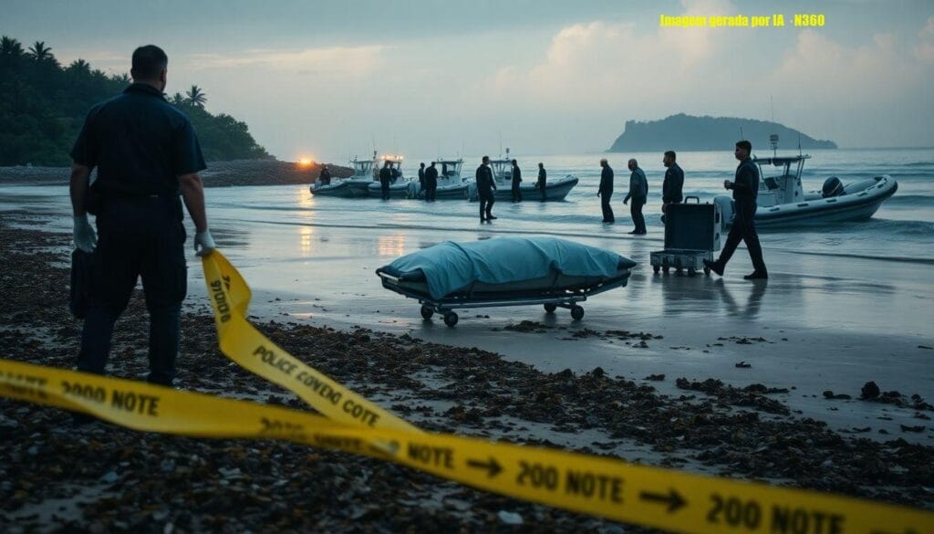 Corpo encontrado em Ilhabela é de jovem desaparecido