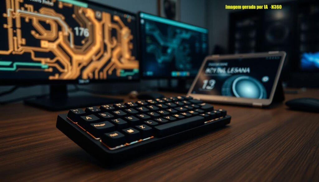 MX Keys Mini: compacto e indicado para setups minimalistas