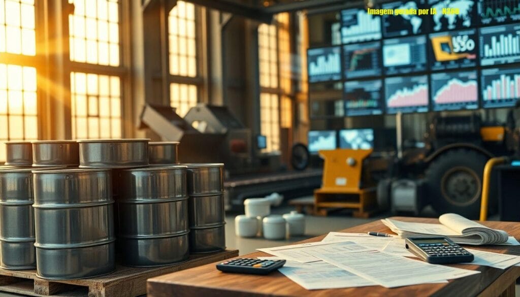 Indústria cresce 2,7% em abril com impulso do petróleo