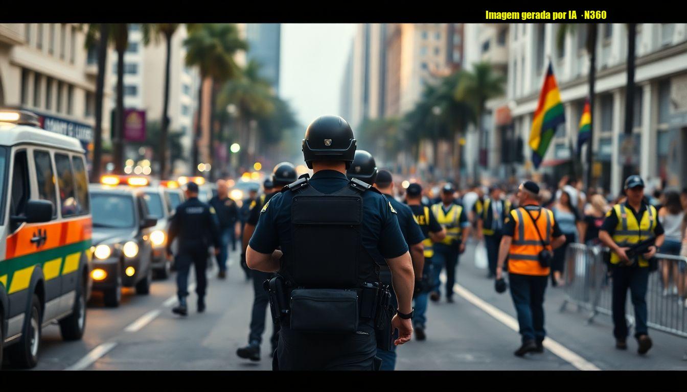 Parada LGBT+ em SP terá 1,5 mil policiais na Paulista