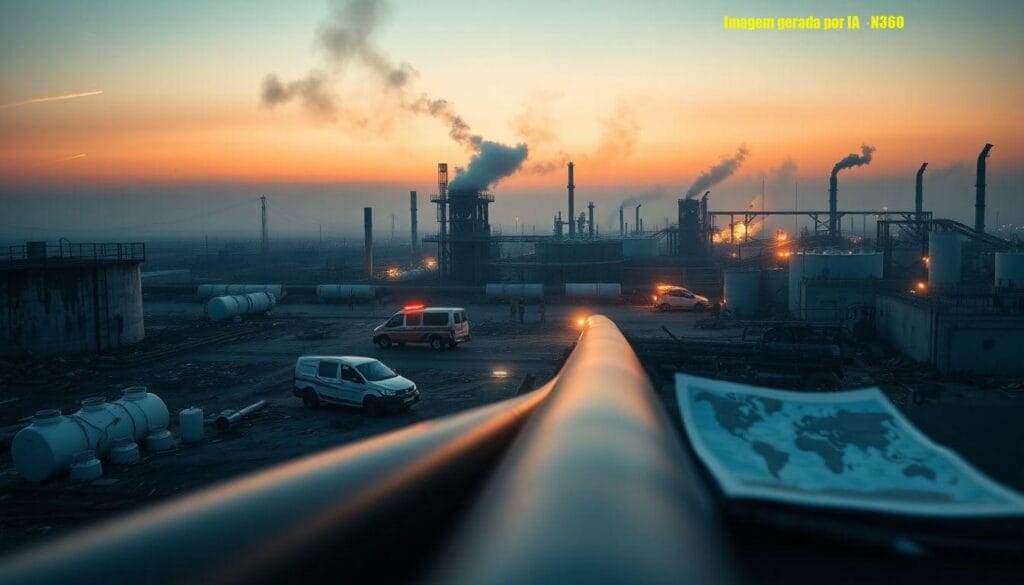 Petroquímica do Irã é atingida; Israel intercepta mísseis