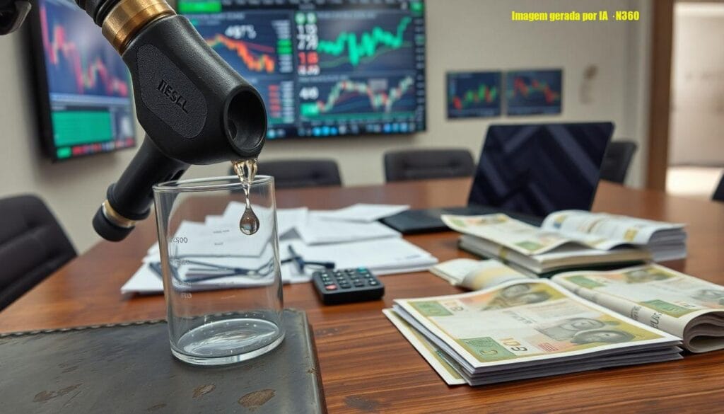 Petrobras corta R$0,35 no diesel; subsídio começa