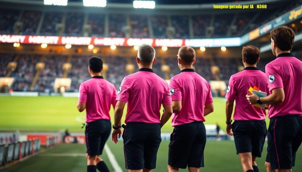 Por que a arbitragem vestiu rosa em Miami