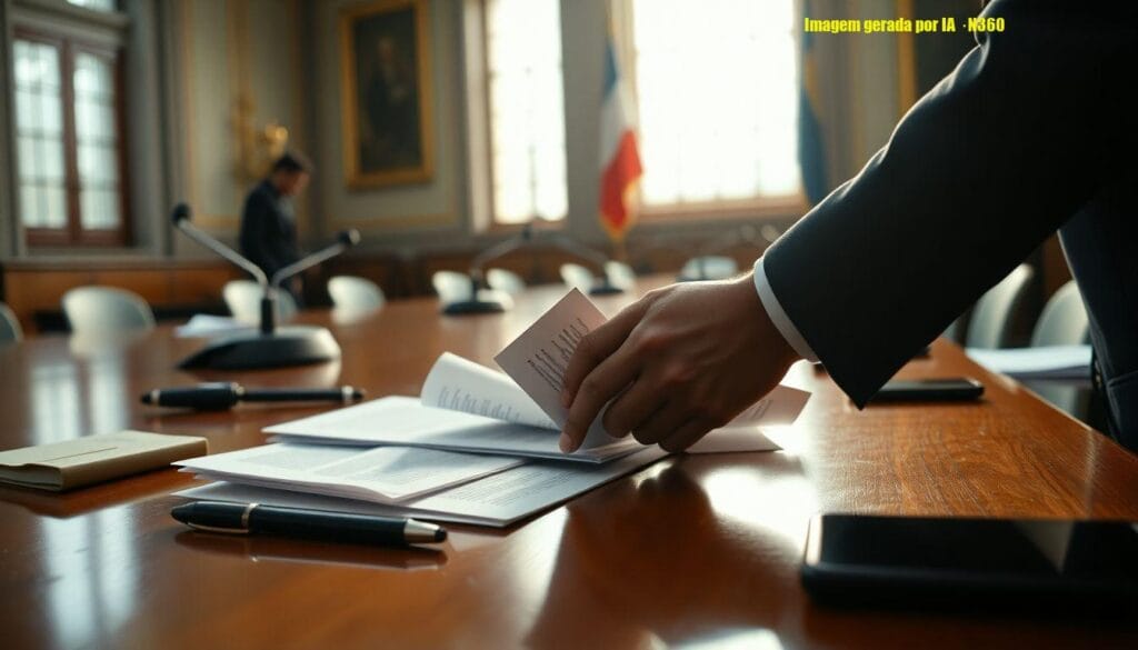 Documento da PF e a trajetória de Daniel Vorcaro ao Senado