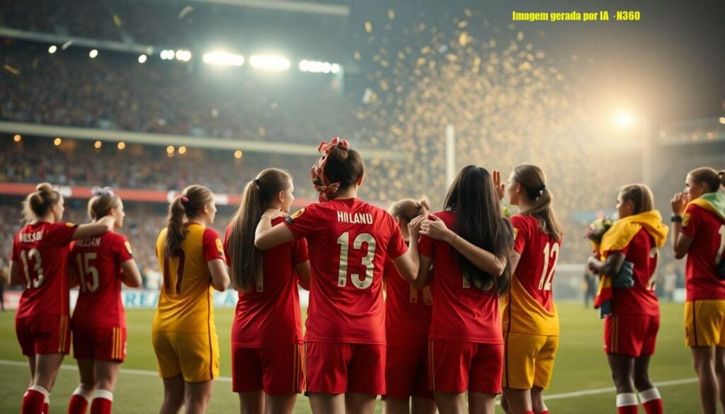 Espanha celebra título da Copa do Mundo com familiares