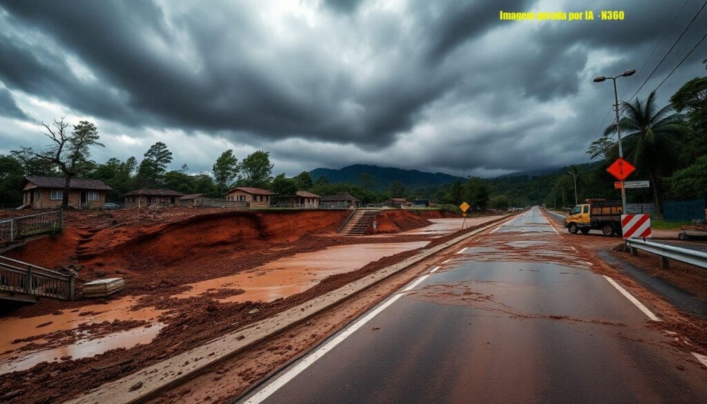 Tempestades atingem RS; 43 municípios registram danos