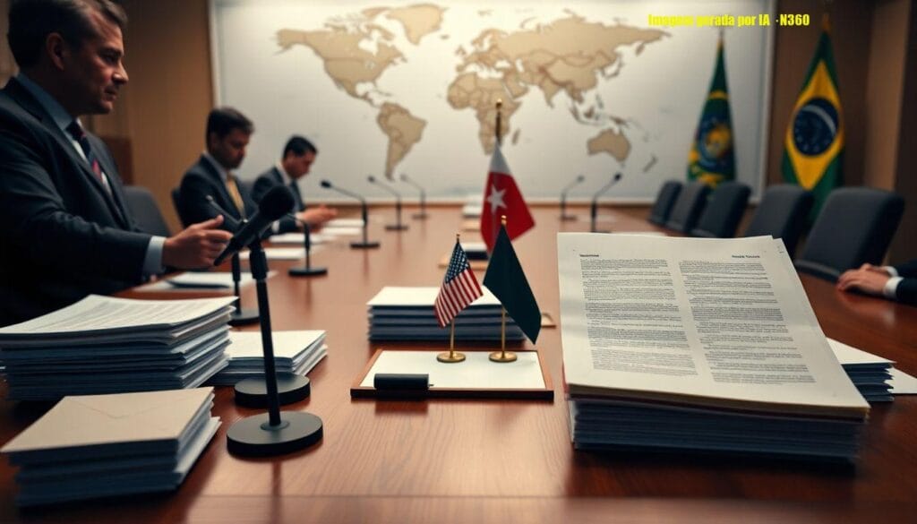 Brasil rejeita acusação dos EUA e pede que tarifa de 25% não seja aplicada