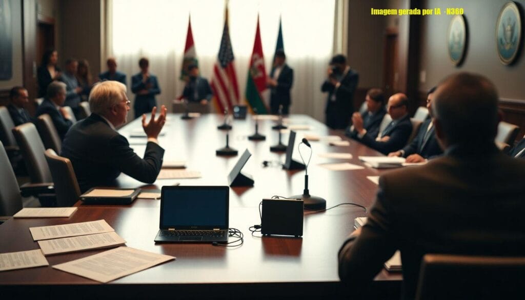 CEO da Stellantis ironiza origem de bateria após falha de microfone