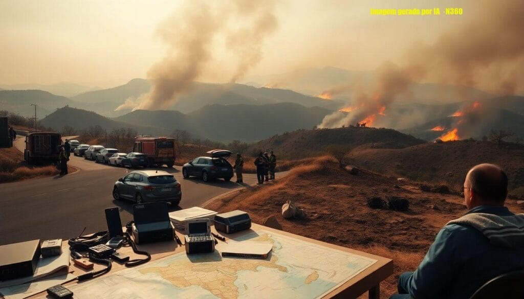 Incêndios florestais atingem Espanha, França e Itália