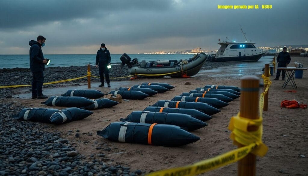 Nove imigrantes morrem em tentativa de entrada em Ceuta