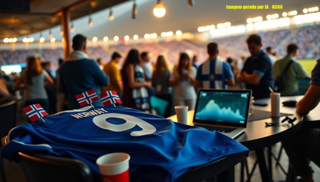 Buscas por Noruega no Brasil quadruplicam antes do jogo