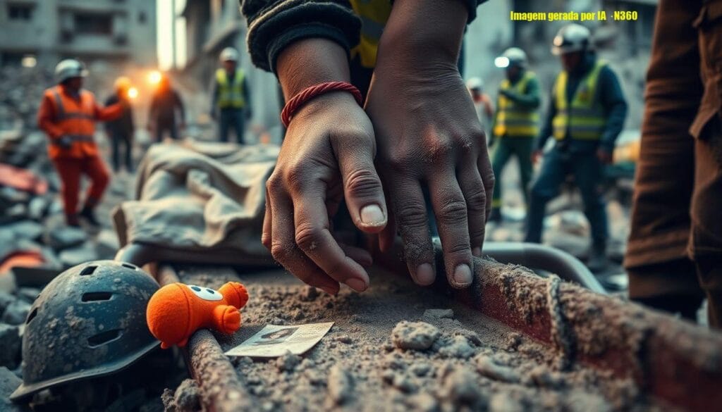 Jovem relata 48 horas sob escombros em Caraballeda