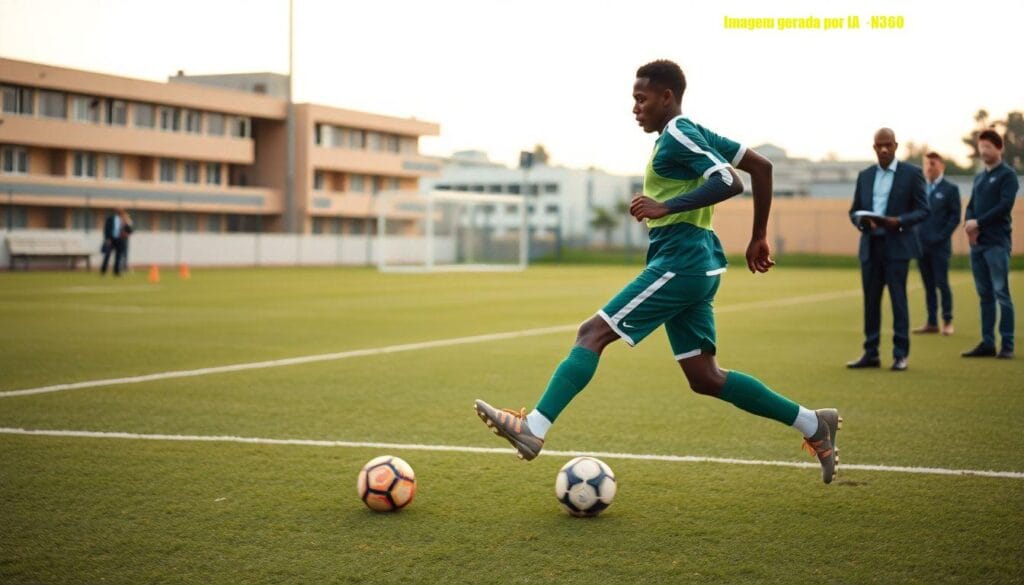 Atacante camaronês se destaca em treino do Palmeiras