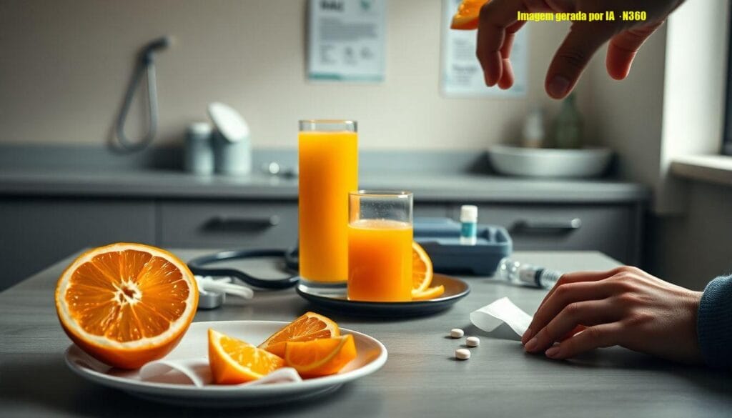 Laranja e vitamina C aliviam gripe, não substituem tratamento