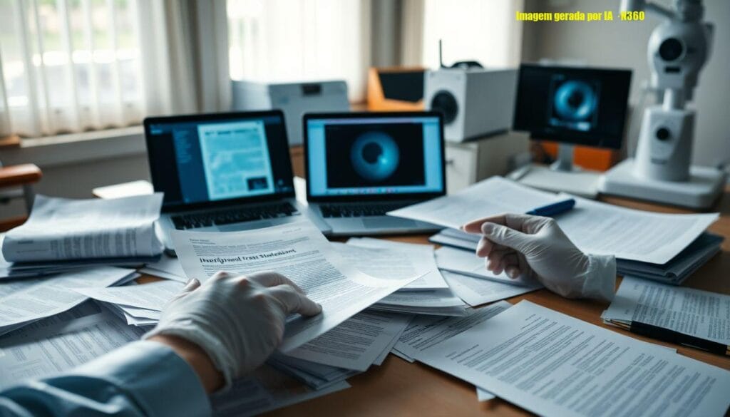 Apuração pendente: estudo sobre retina pós-morte