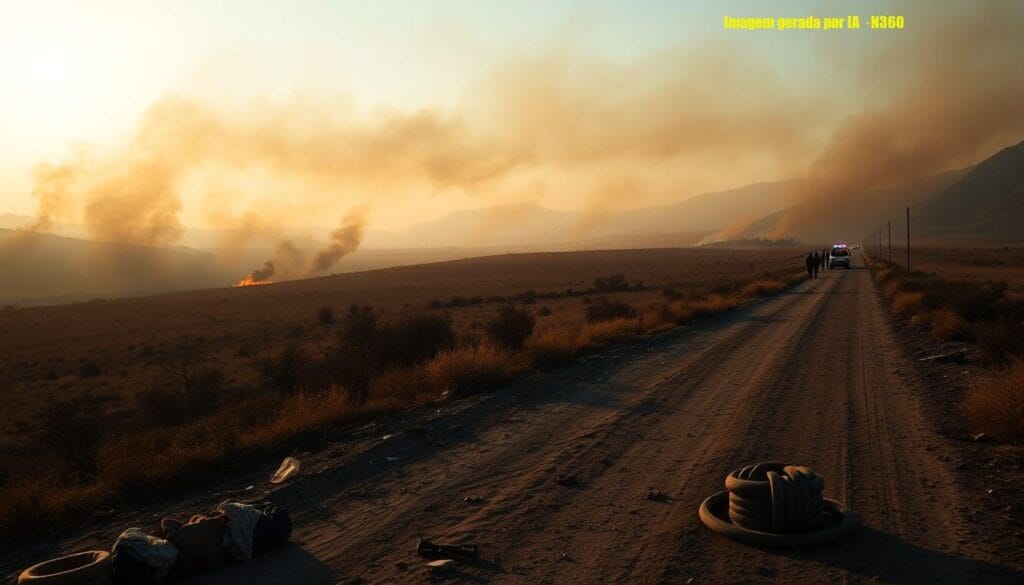 Incêndio em Almería deixa casal em estado crítico
