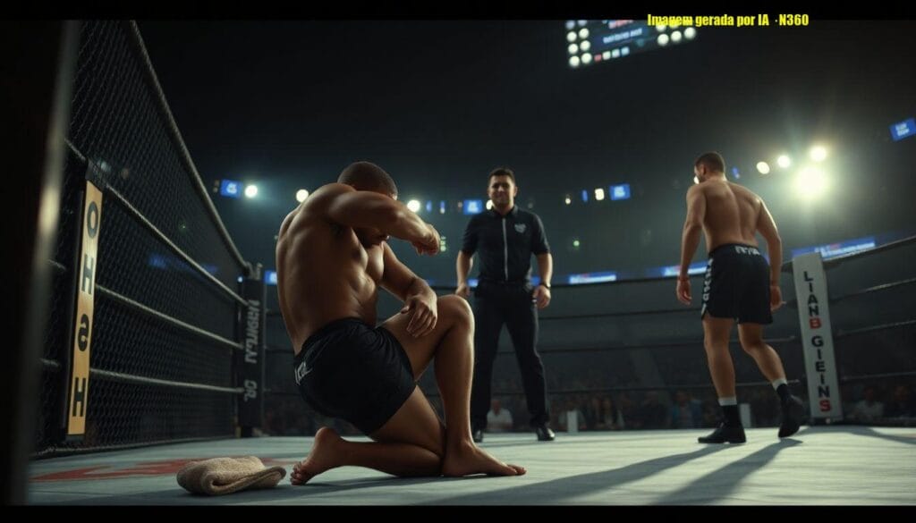 McGregor se lesiona no joelho e perde para Holloway no UFC 329