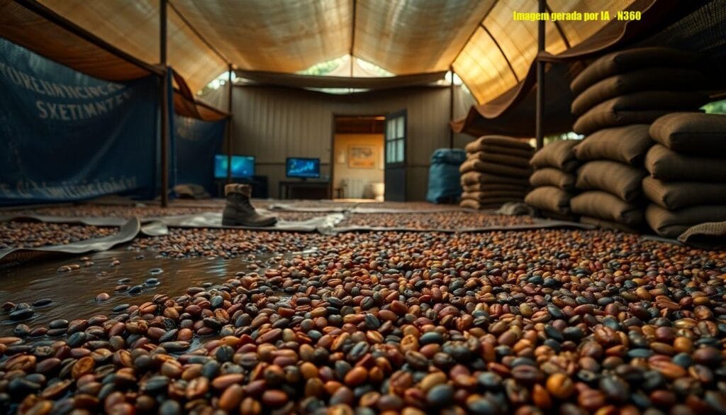 Café sobe mais de 4% em Nova York com chuvas no Brasil