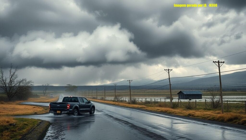 De chuva extrema a tornados e neve no Cone Sul
