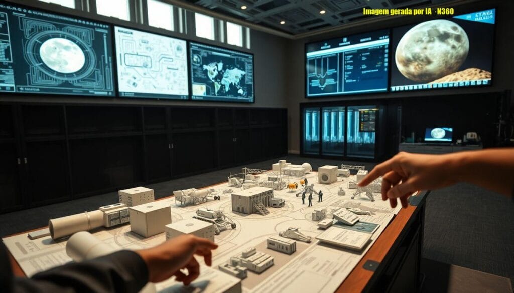 NASA apresenta planos para base lunar permanente