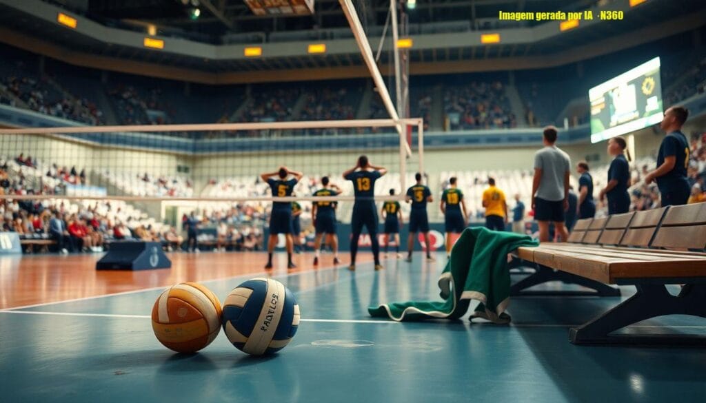Brasil perde para Polônia na VNL em Chicago