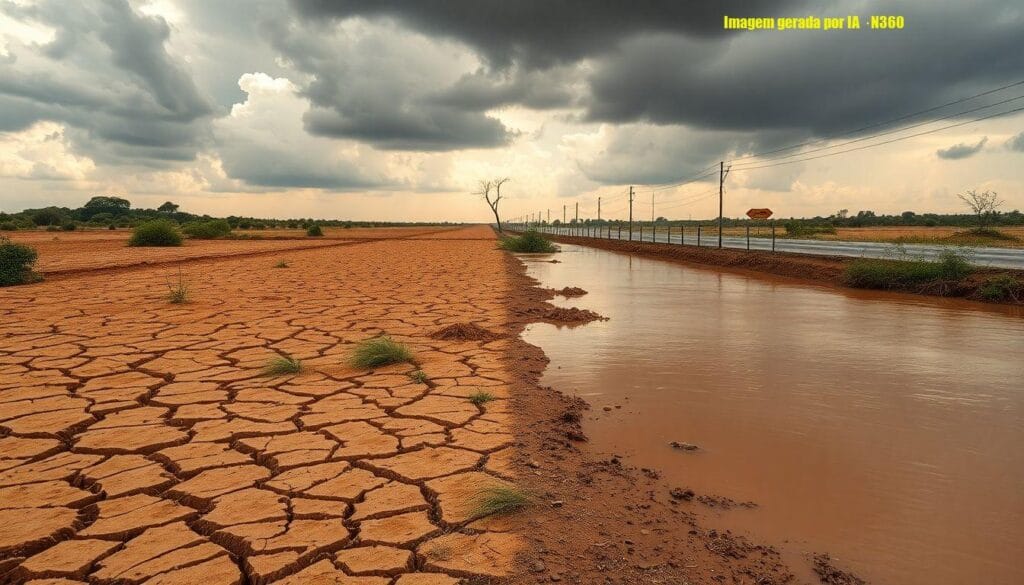 Boletim prevê El Niño muito forte e maior risco no Brasil