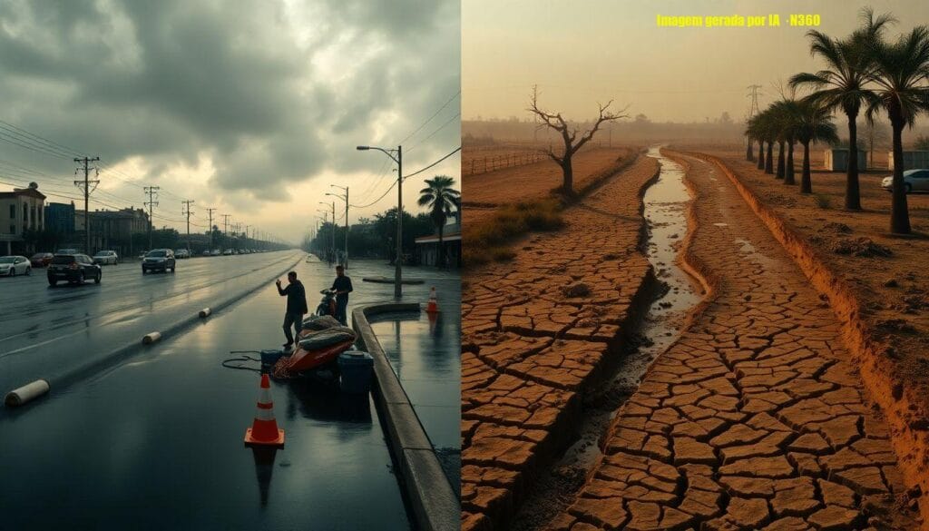 Boletim indica El Niño muito forte e risco no Brasil