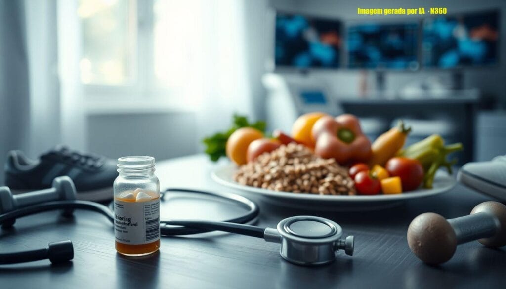 Dieta e exercício são essenciais contra o colesterol