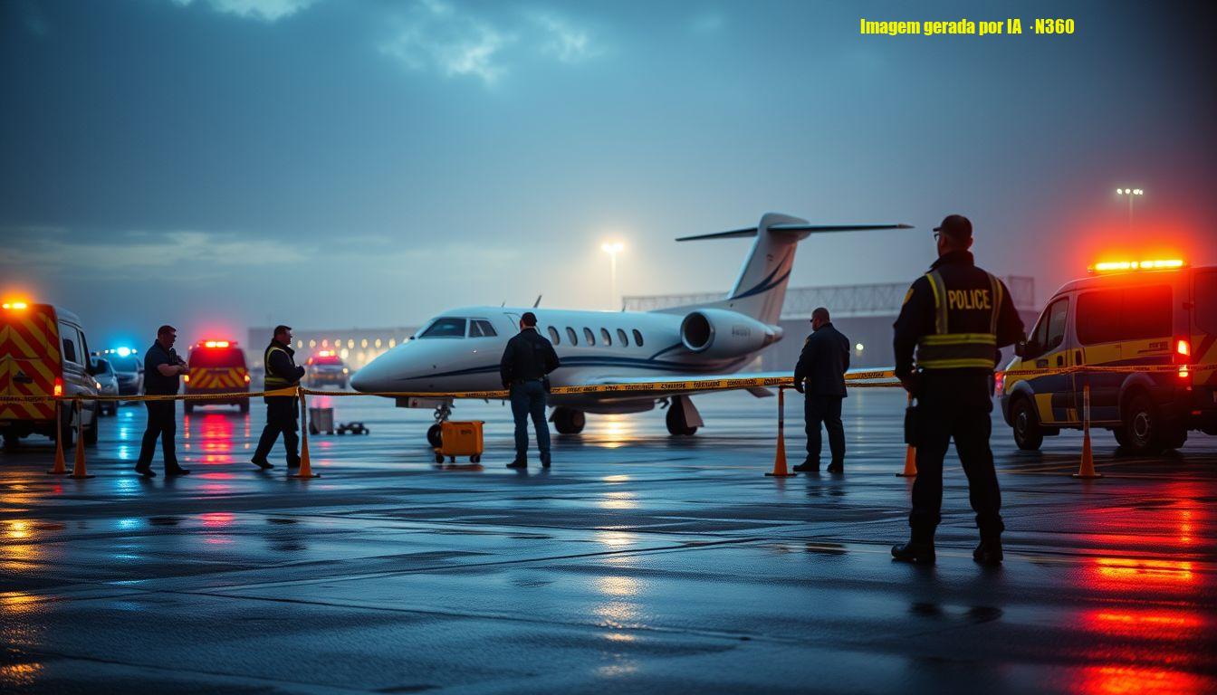 PF localiza aeronave ligada a Daniel Vorcaro