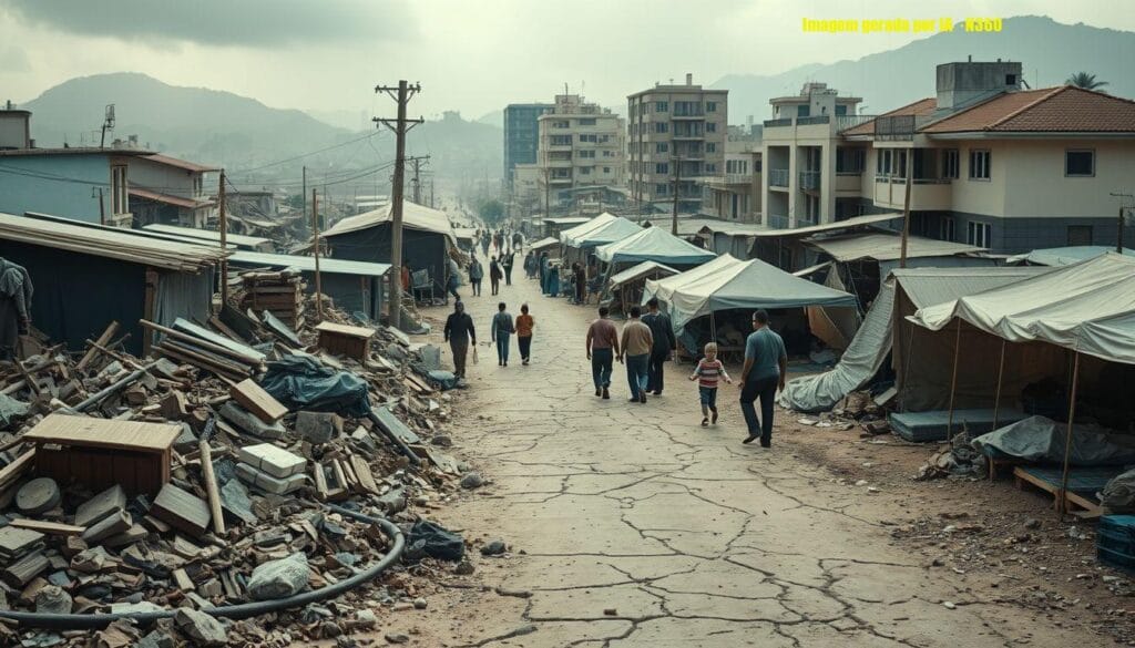 Indonésia: quase 13 mil desabrigados após terremoto