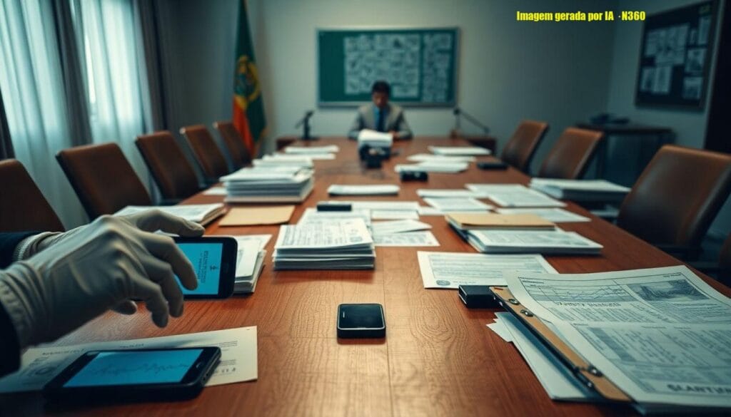Réu confesso entrega documentos citando família de Brandão