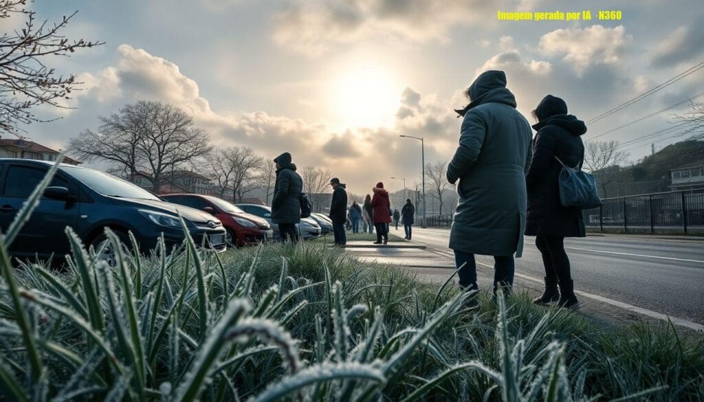 Temperatura despenca no Sudeste com ar polar