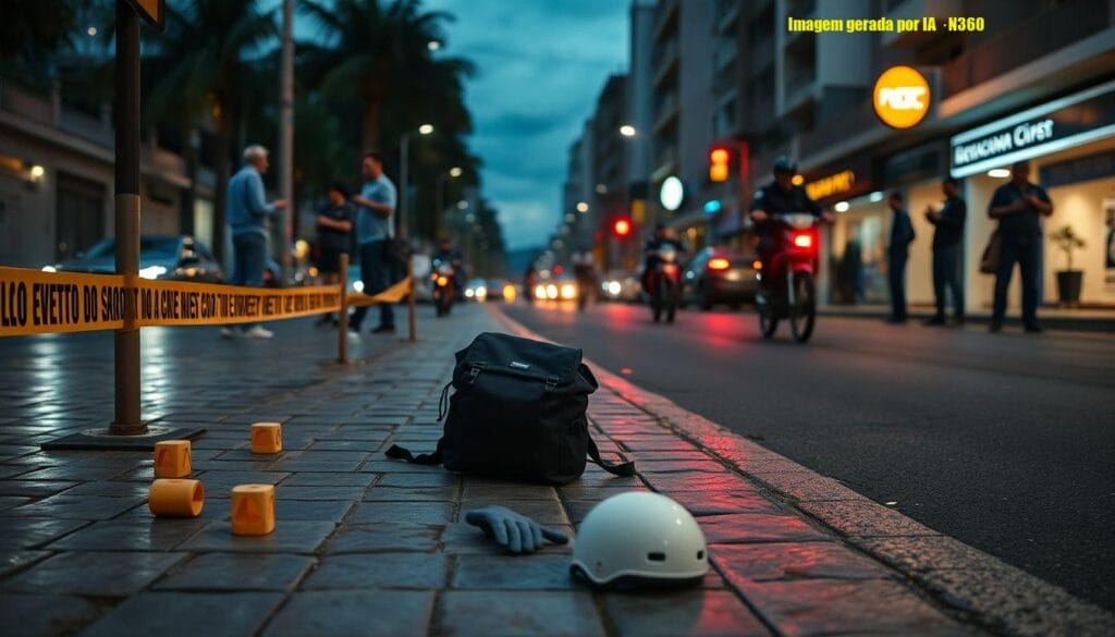 Seguranças clandestinos ligados à morte de ciclista