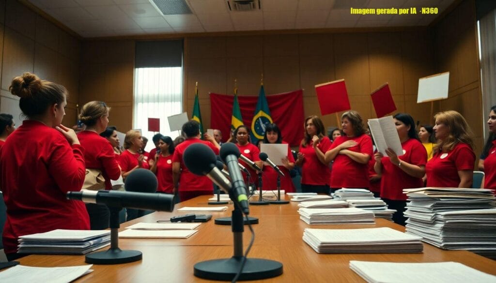 Protesto de petistas questiona repasse de recursos em BH