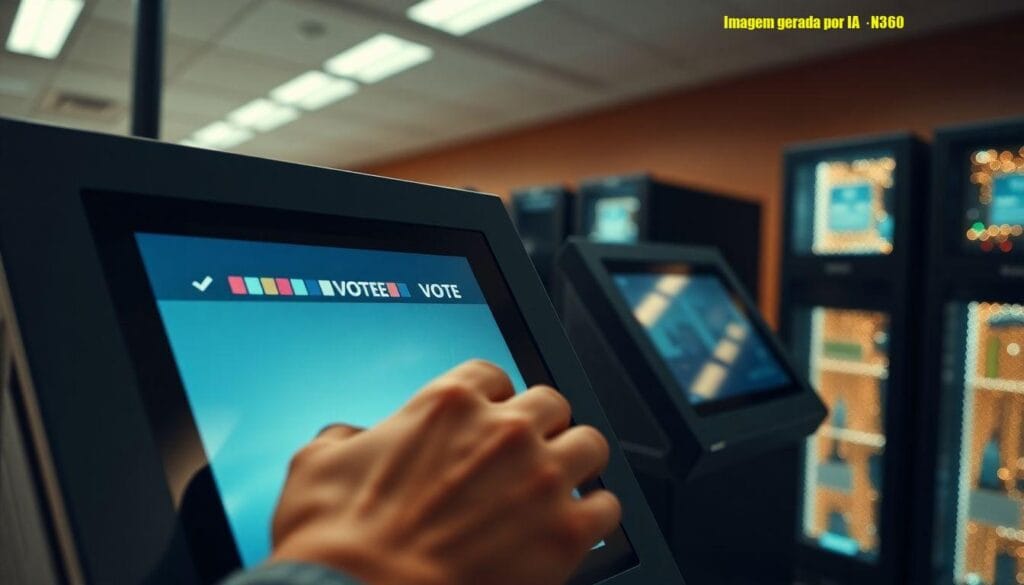 Urna terá barra de progresso nas eleições de 2026